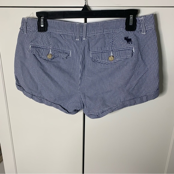 Abercrombie & Fitch Checkered Shortie Shorts - Picture 9 of 12